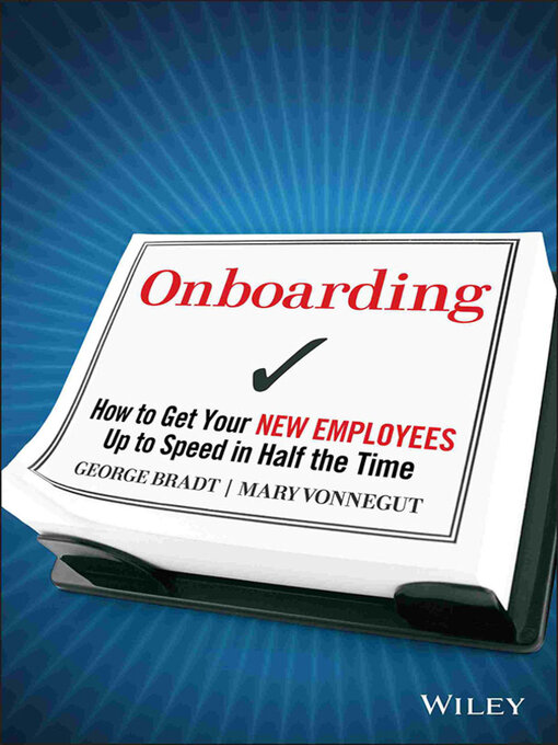 Title details for Onboarding by George B. Bradt - Available